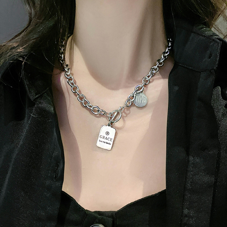 Dây Chuyền Nữ, vòng cổ Titan Cá Tính