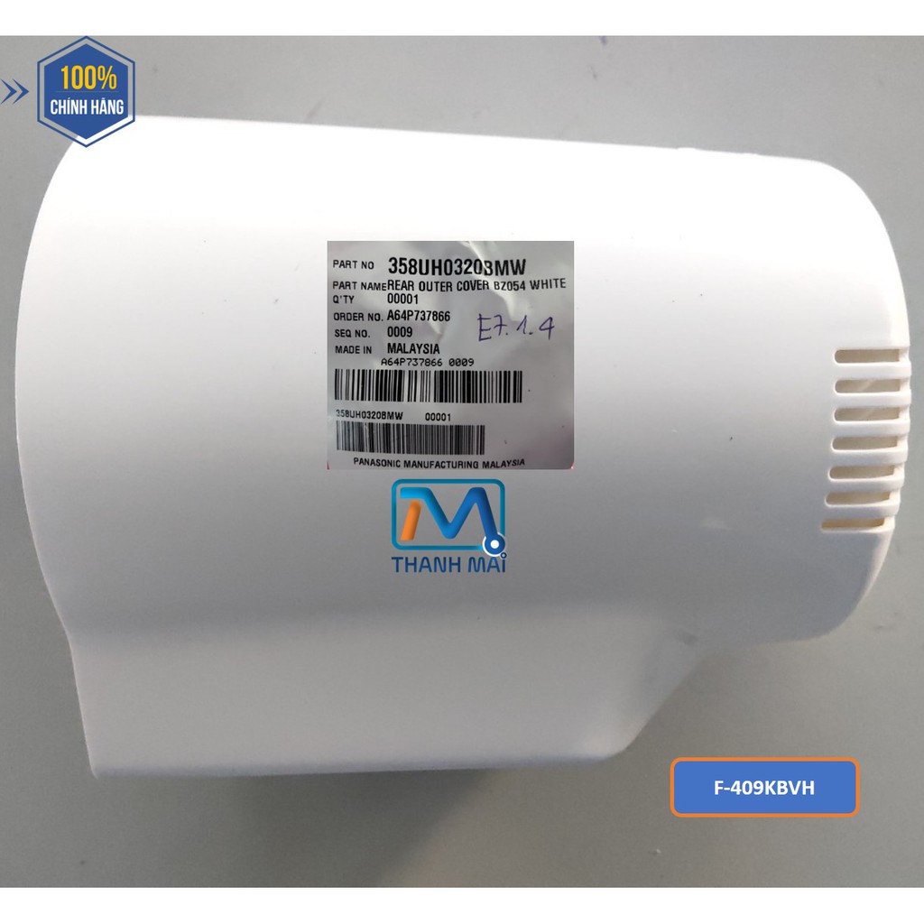 Nắp bảo vệ motor quạt f-409kbvh
