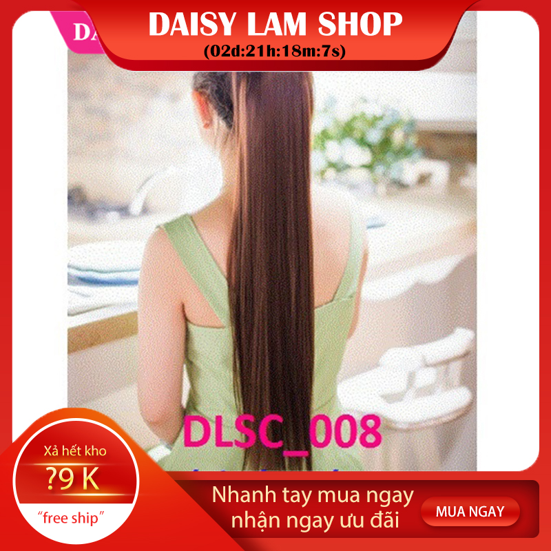 CỘT TÓC THẲNG DÀI 75CM QUA EO C008