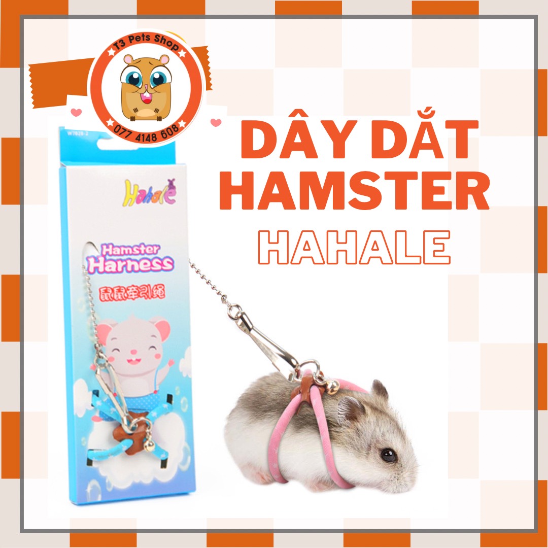 Dây dắt Hahale dành cho hamster, sóc - T3 PETS SHOP