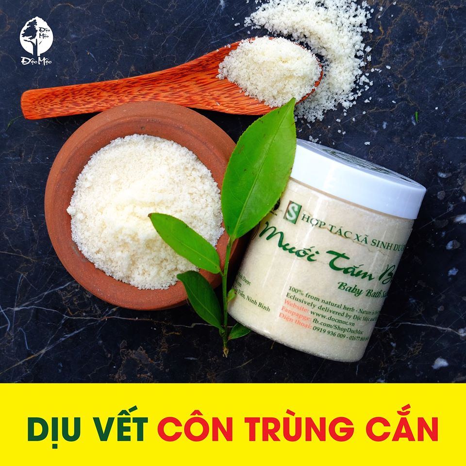 Muối Tắm Bé Sinh Dược 400gr