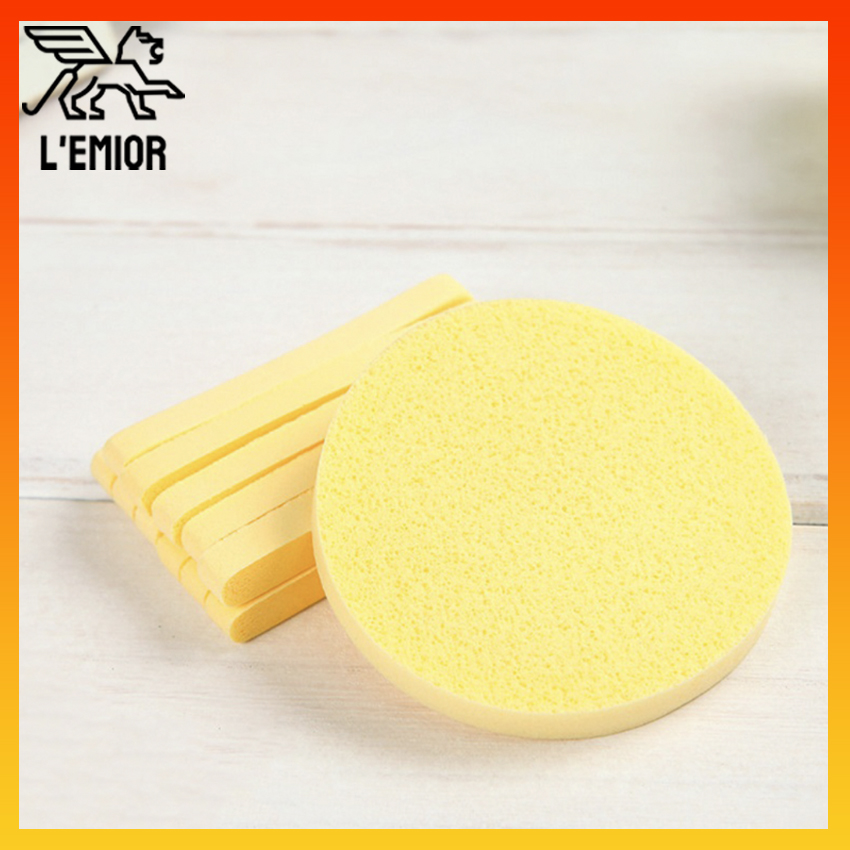 1 Miếng Bông Nở Bọt Biển Rửa Mặt- - LEMIOR