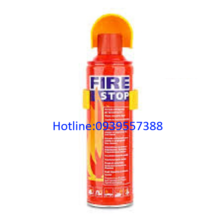 BÌNH CHỮA CHÁY MINI TIỆN DỤNG DÙNG CHO Ô TÔ XE MÁY, XE ĐIỆN LOẠI FOAM 500ml