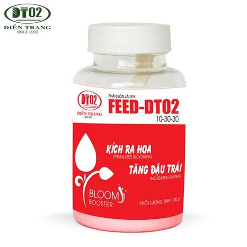 Phân bón kích thích ra hoa, dưỡng hoa FEEDDT02 100g