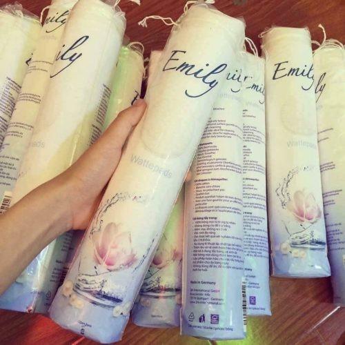 [HCM]Bông tẩy trang Emily gói 120 miếng