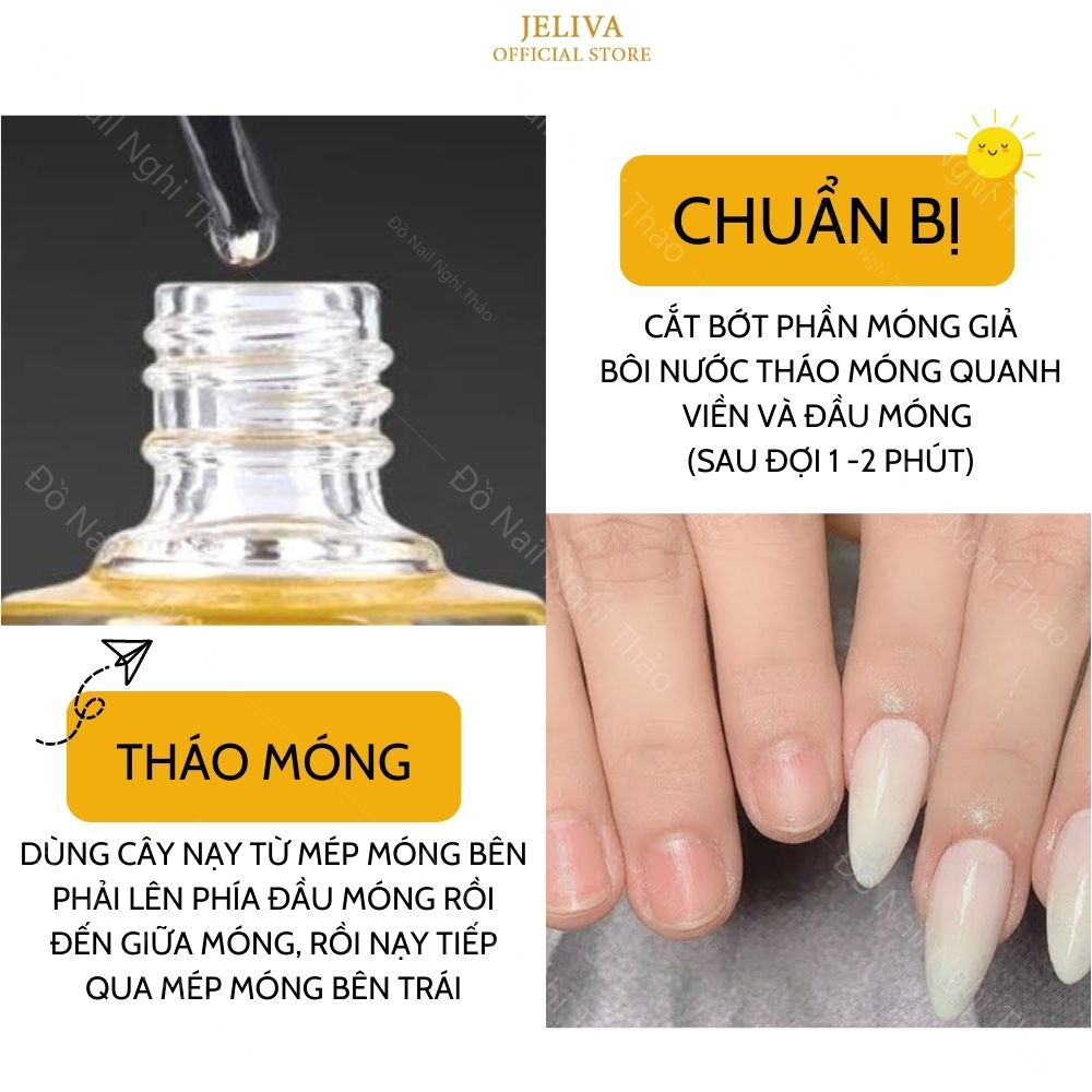 Nước tháo móng úp Blue Place 14ml