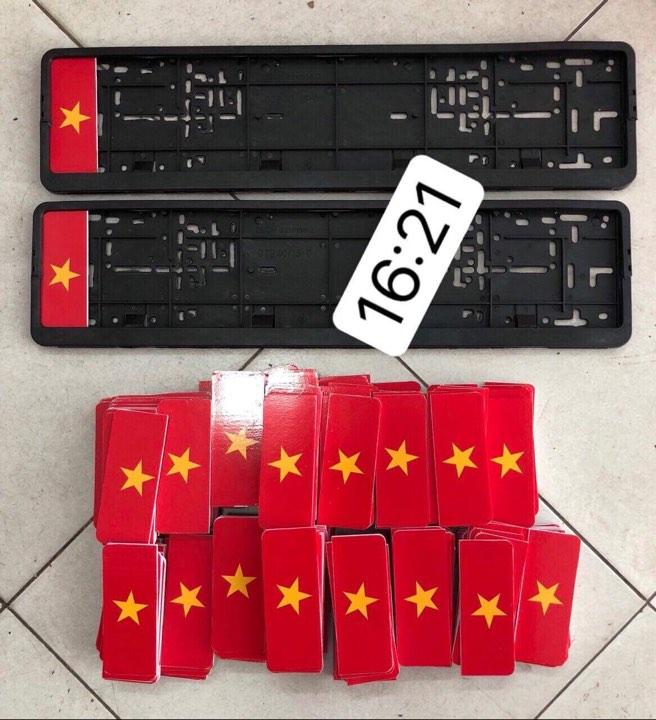 ốp biển số cờ Việt Nam