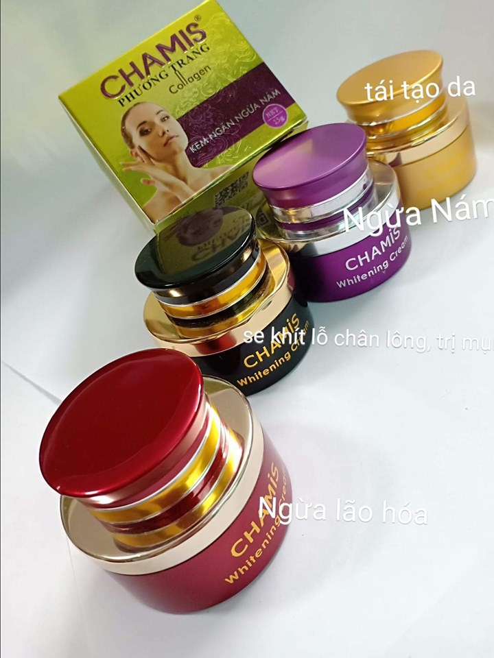 Kem dưỡng trắng da Chamis 15g