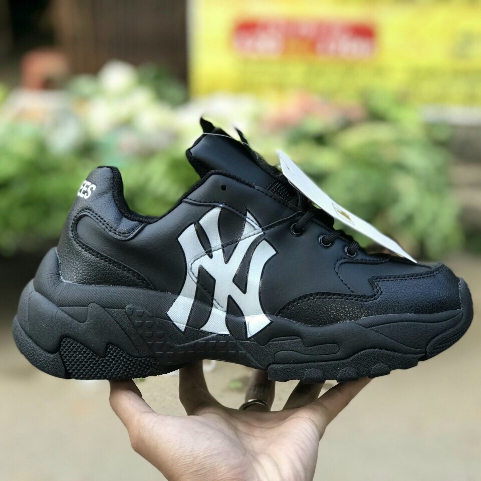 [SHIP HỎA TỐC]Giày MLB NY vàng kem Fullbox - Ann Shoes