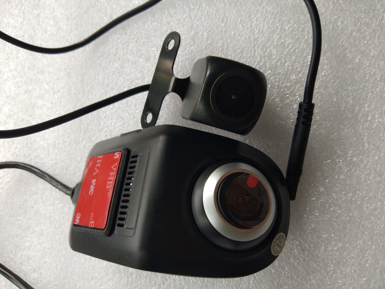 Camera hành trình trước sau USB kết nối với đầu android