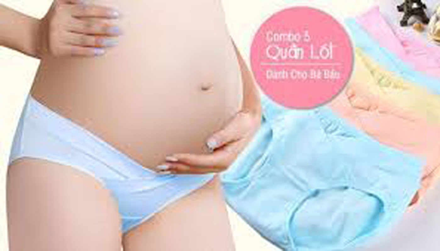 Combo 10 quần lót CẠP CHÉO cho mẹ bầu