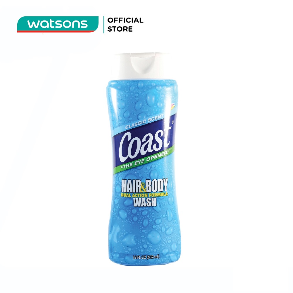 Gel Tắm Gội Coast Classic Scent 532ml