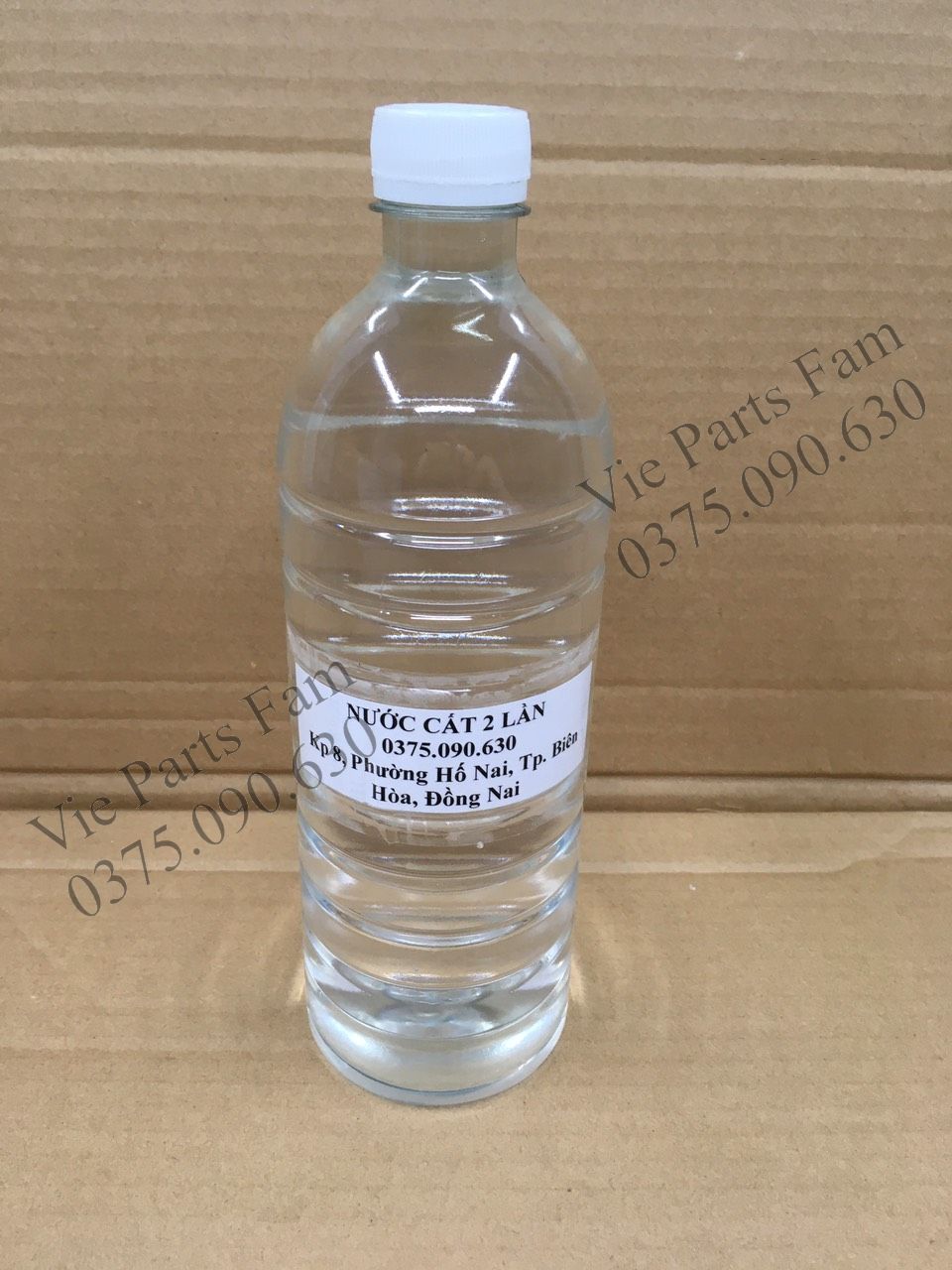 Nước cất 2 lần - Chai 1 lít (Giá tốt so với thị trường)