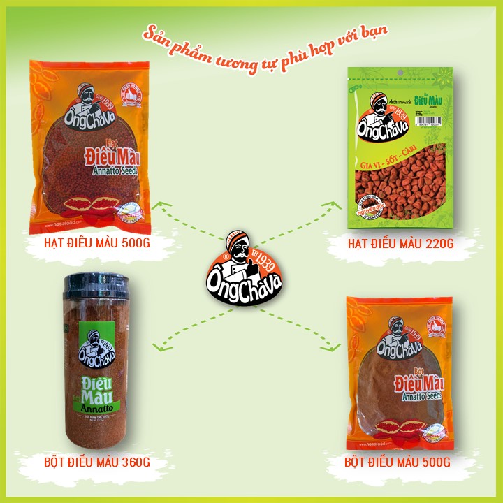 Hạt Điều Màu Ông Chà Và 500g