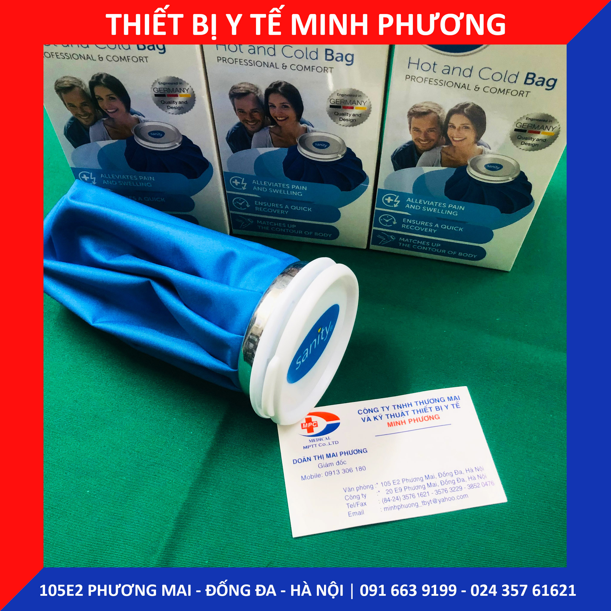Túi chườm nóng lạnh Sanity