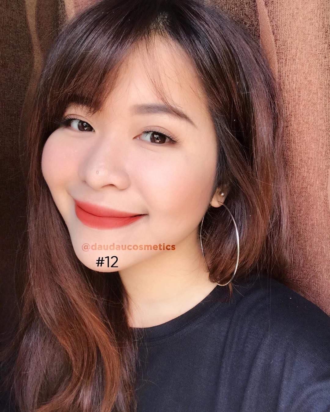 Son bbia màu cam cháy 12 soooo hotttt