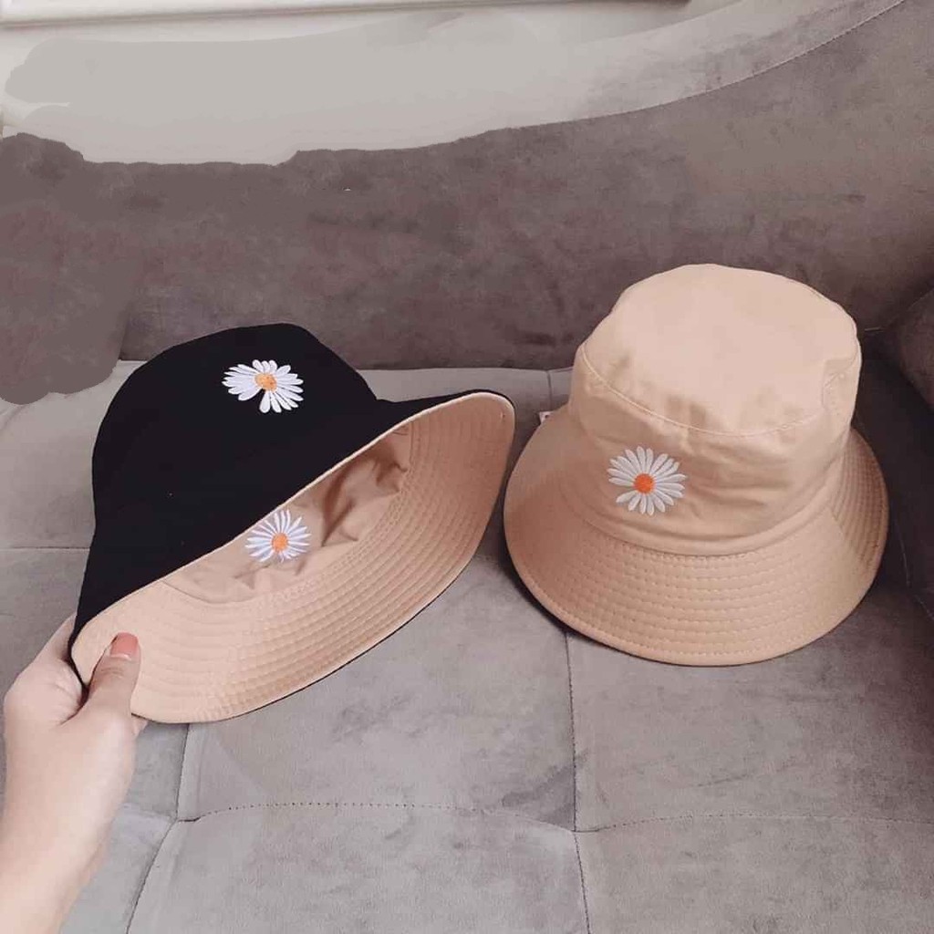 [HCM]Nón Bucket Tai Bèo CÚC G-Dragon 2 Mặt