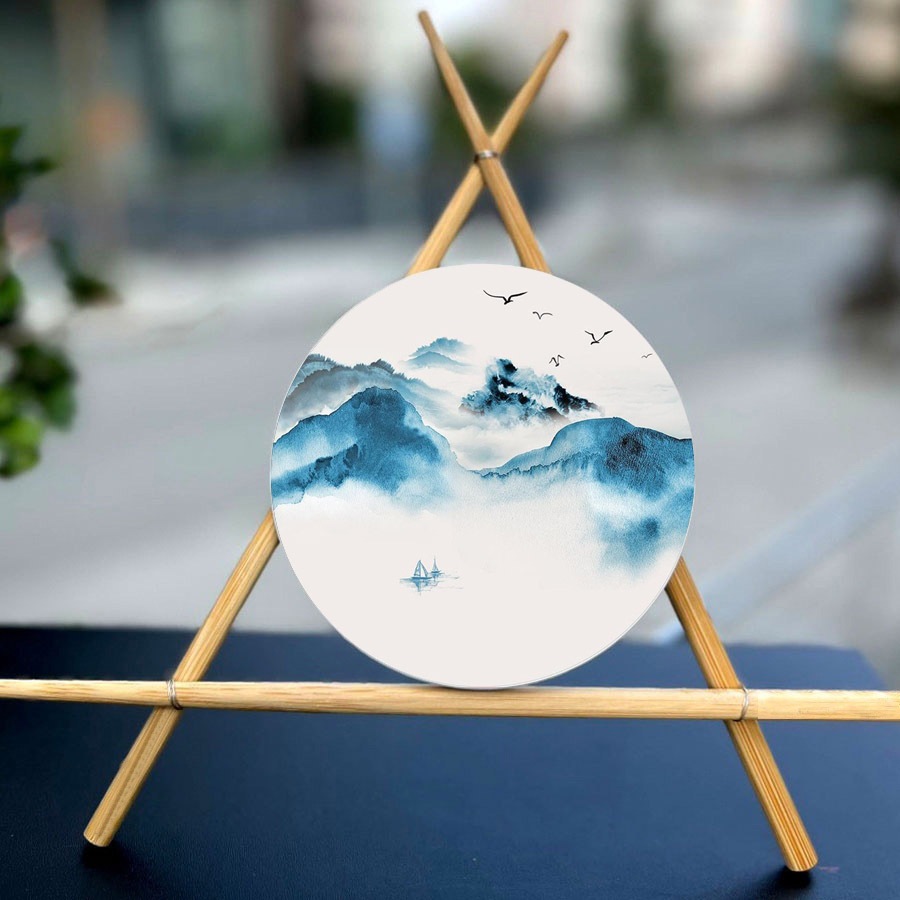 Miếng Lót Ly Lót Cốc Thấm Nước Siêu Đẹp 10*10Cm