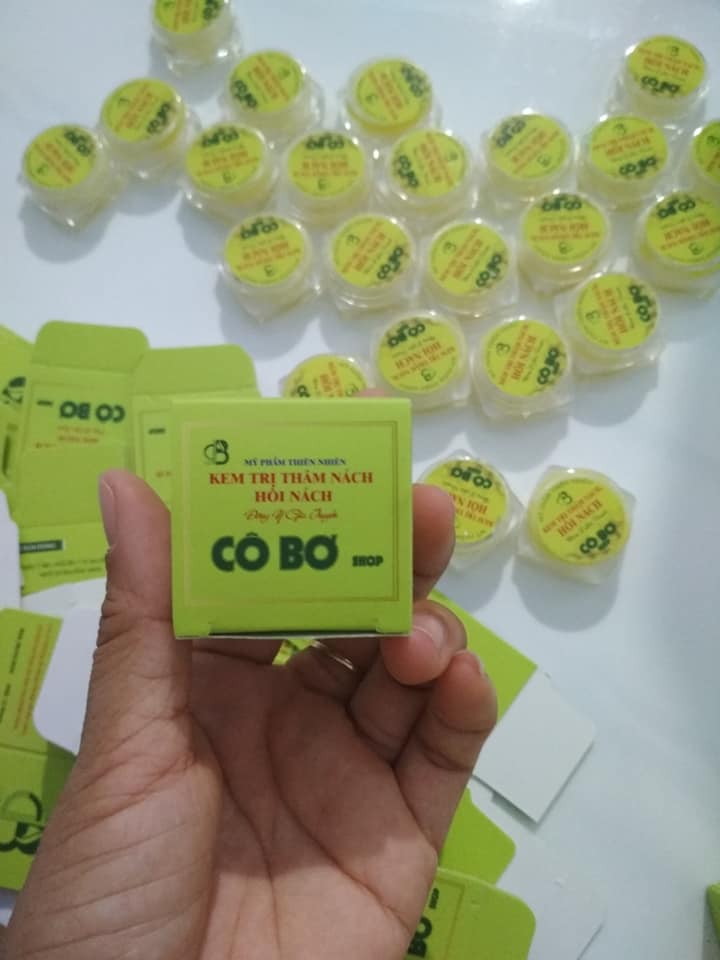 [Combo 10 Hộp + Tặng 1] Kem Khử Thâm Nách Hôi Nách Cô Bơ Giá Sỉ