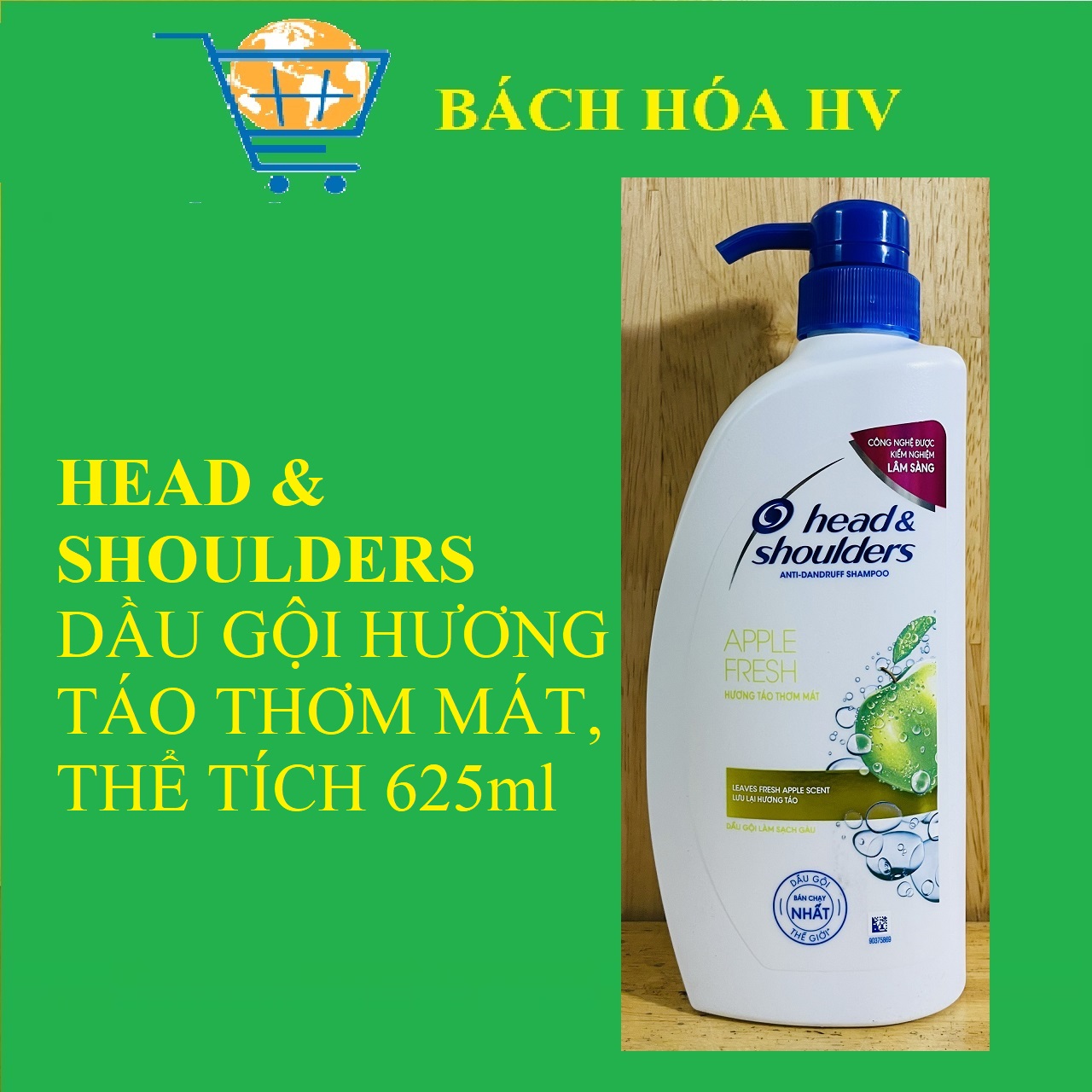 Dầu gội Head & Shoulders 625ml - BACH HOA HV