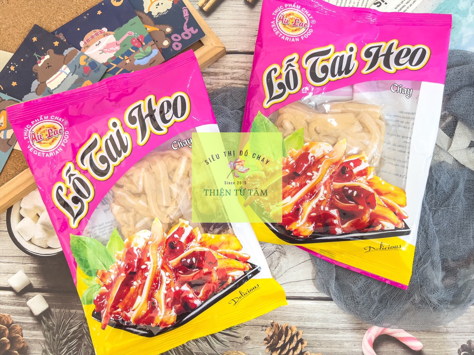 Lỗ tai heo chay âu lạc cho món chay đa dạng