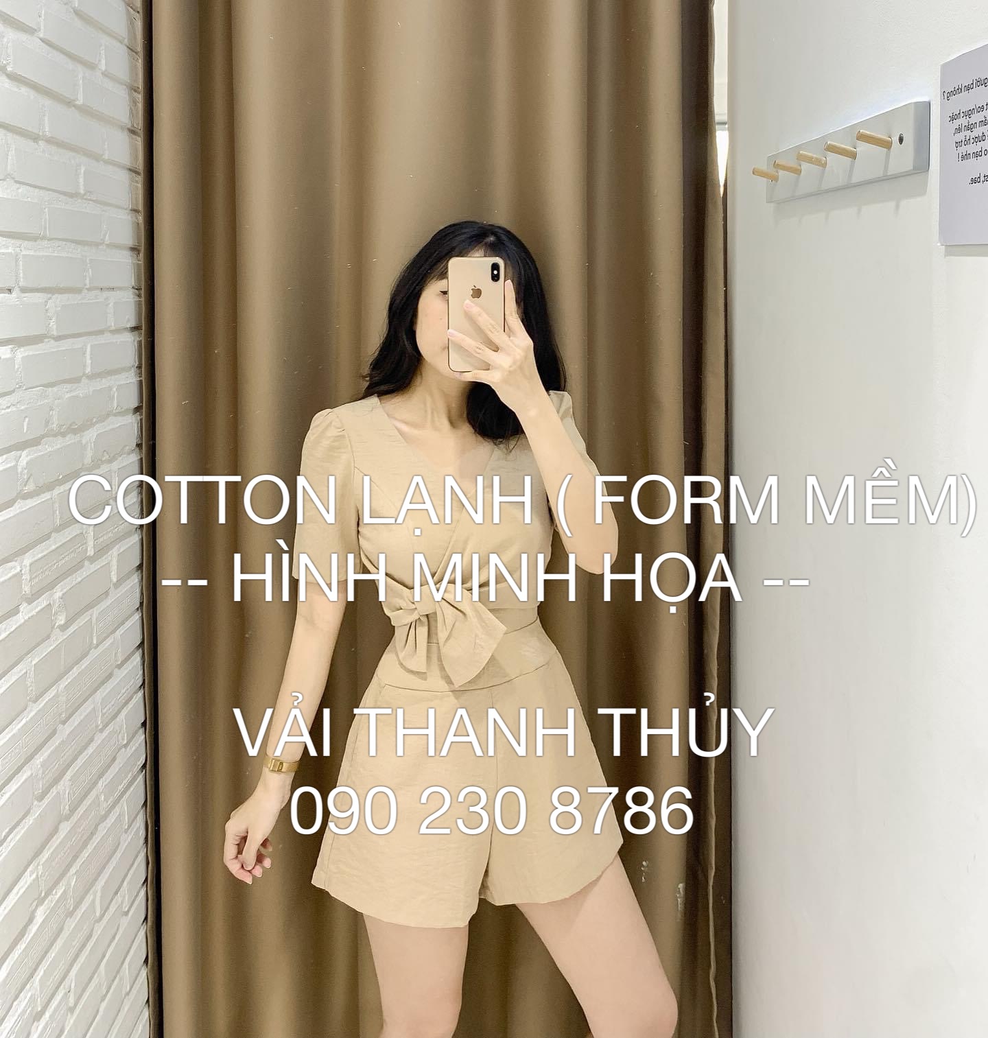 VẢI COTTON LẠNH ( LOẠI MỀM RŨ) - DÒNG VẢI CÔNG SỞ
