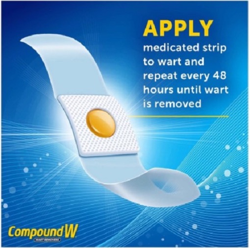 Miếng dán mụn cóc CompoundW - Mỹ