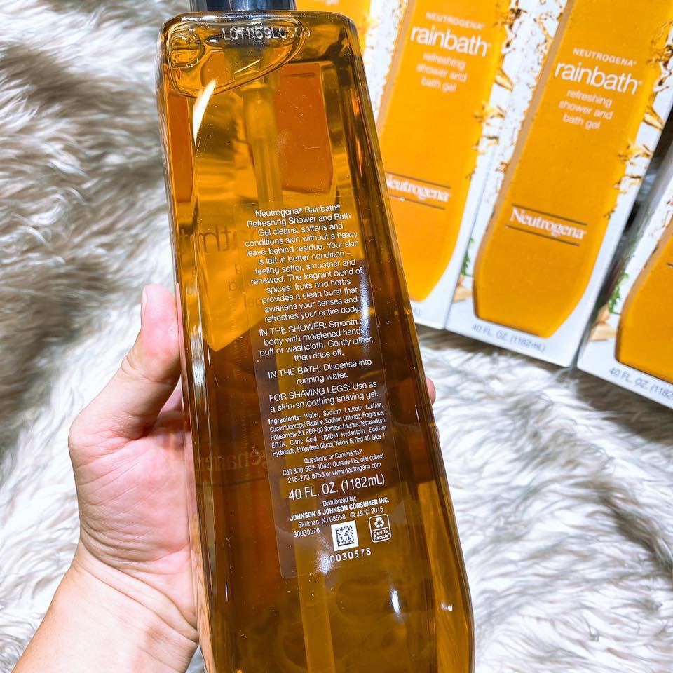Sữa tắm Neutrogena Rainbath Shower & Bath Gel 1182ml