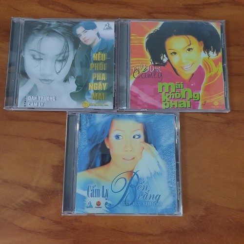Bộ 3 đĩa cd cẩm ly tuyển chọn những năm 90
