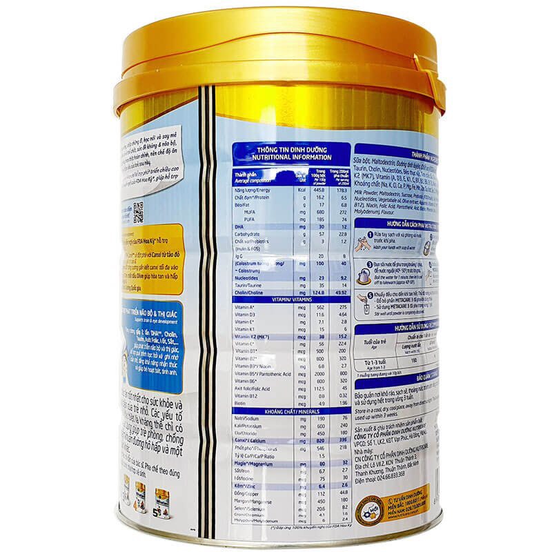 [Mẫu mới] Sữa Metacare số 3 900g (date mới)