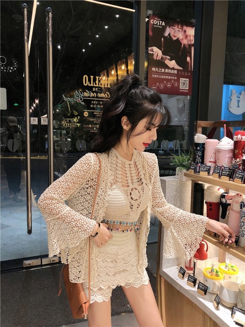 Set bikini len sành điệu