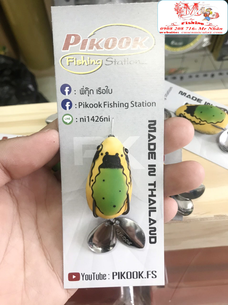 Nháy Hơi Sóc Chuột Câu Cá Lóc