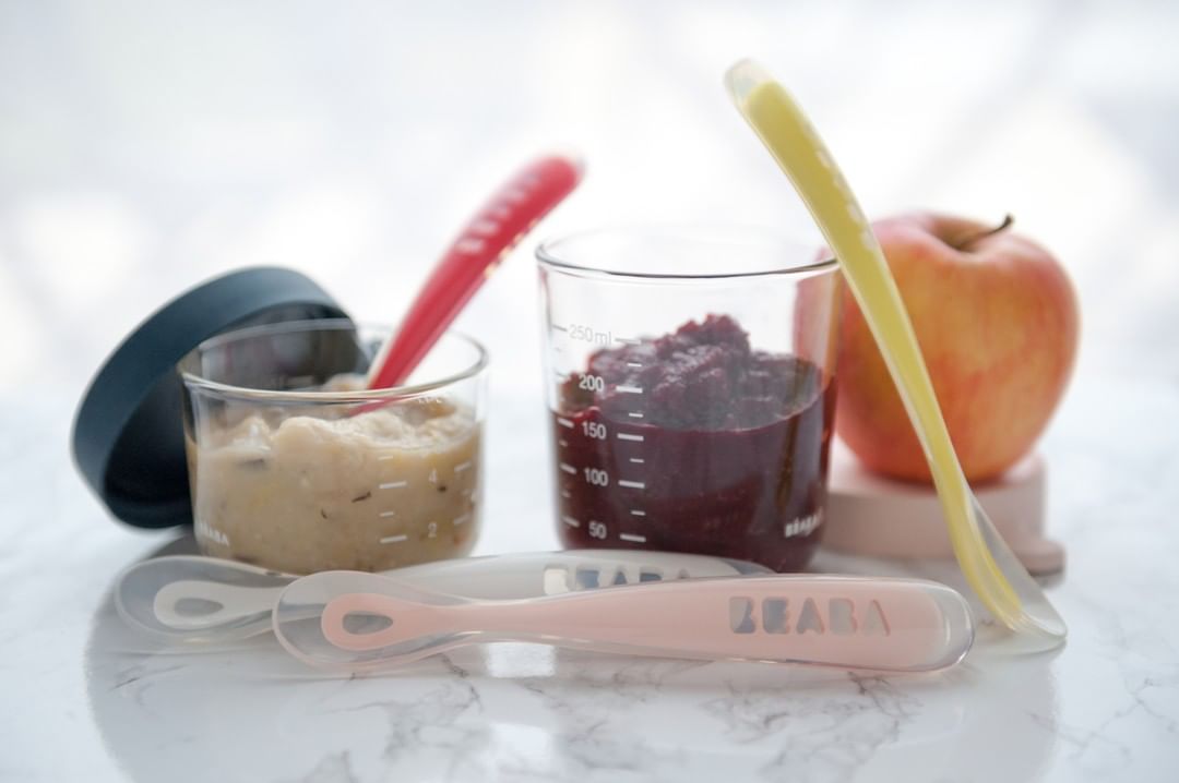 Thìa Cầu Vồng Silicone Beaba