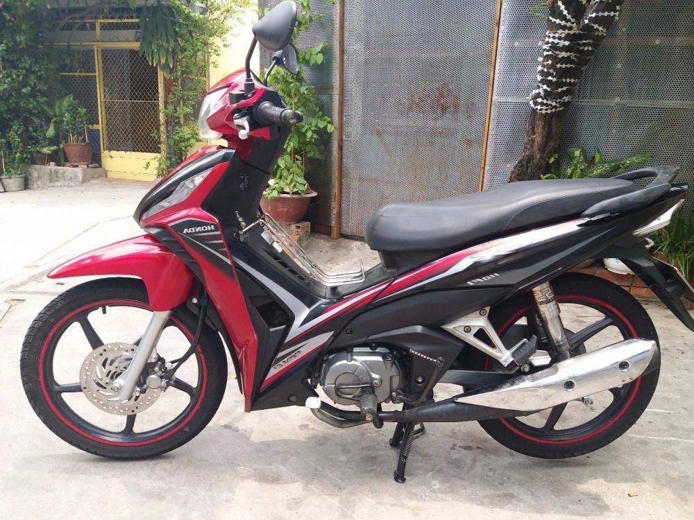 Tem rời wave rsx 2014 đỏ bạc xe đen