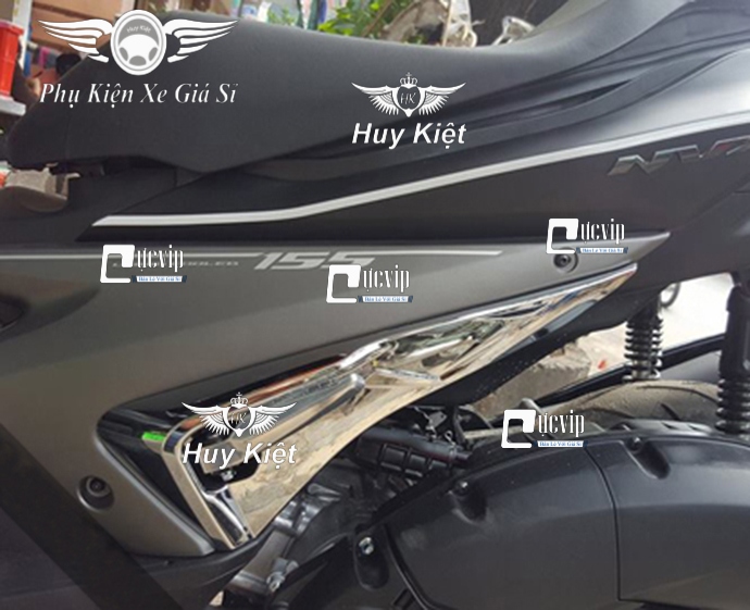 Ốp Yếm NVX Xi Mạ Inox, Crom MS2575