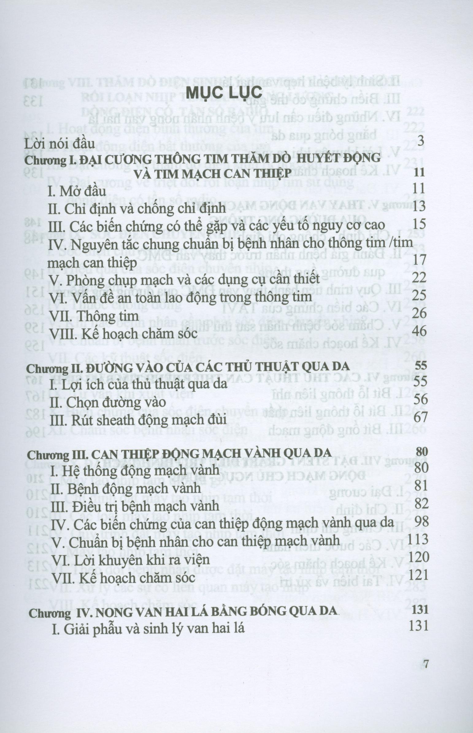 Điều dưỡng trong tim mạch can thiệp
