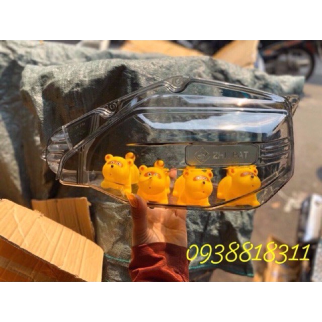 Thú hình con gấu trang trí ốp pô e-Vịt