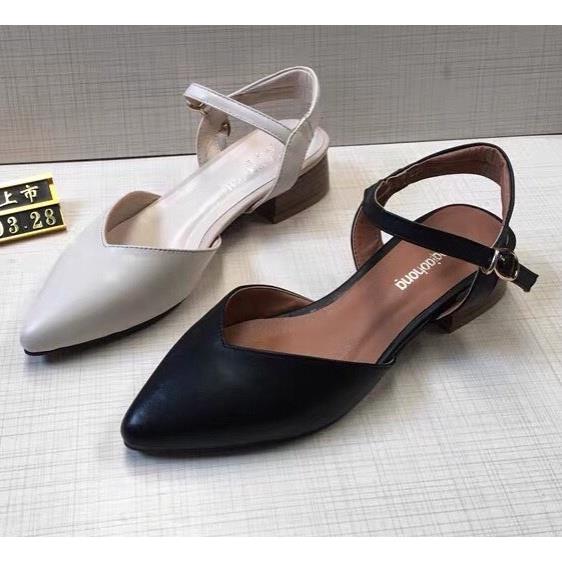 High-heeled shoes socks bow open heel 5p code A37