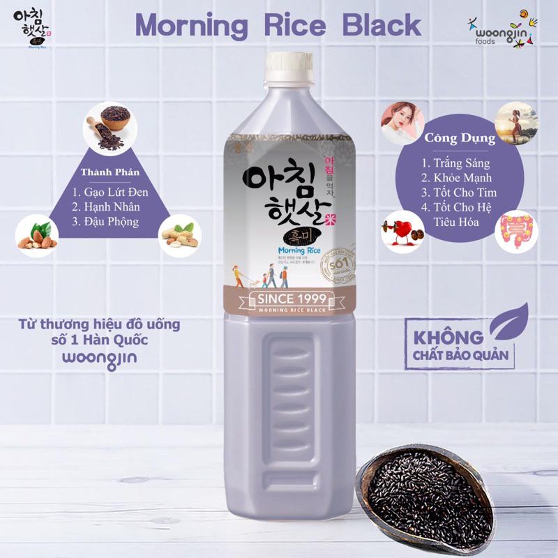 Nước gạo rang Hàn Quốc (1.5l)