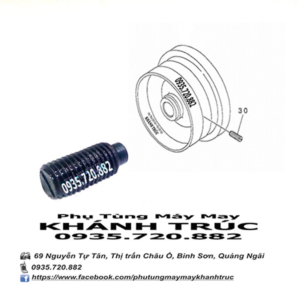 Ốc vô lăng máy may công nghiệp 1kim Juki