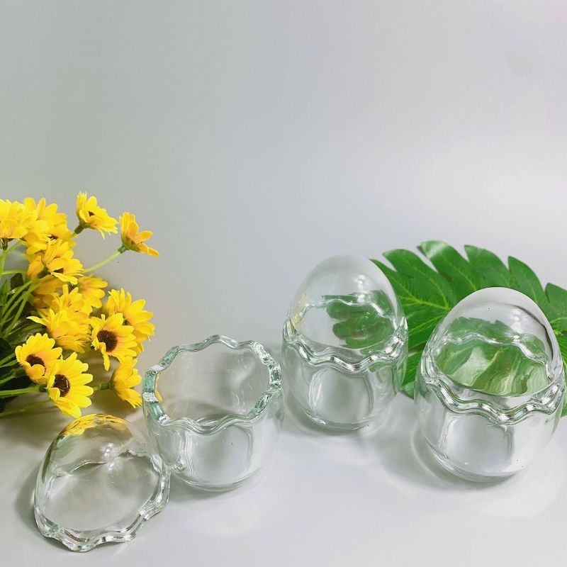 Hũ Thủy Tinh Hình Quả Trứng