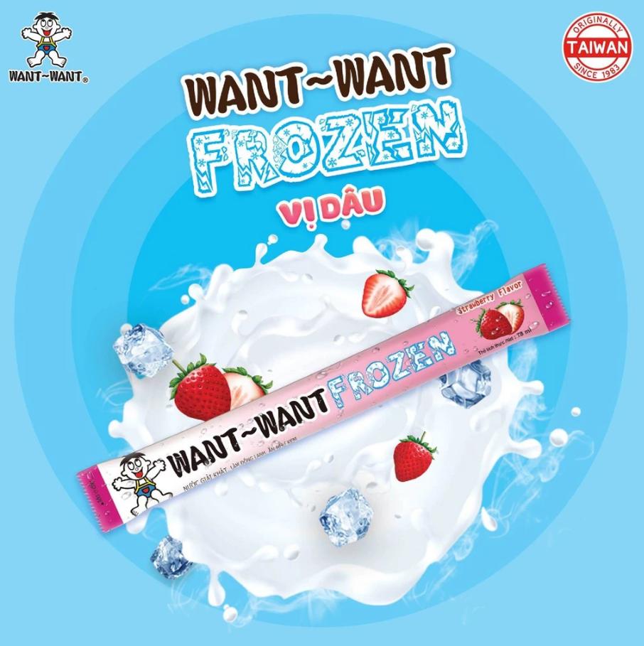 Kem Trái Cây Want Want FROZEN - Mát Lạnh Sảng Khoái