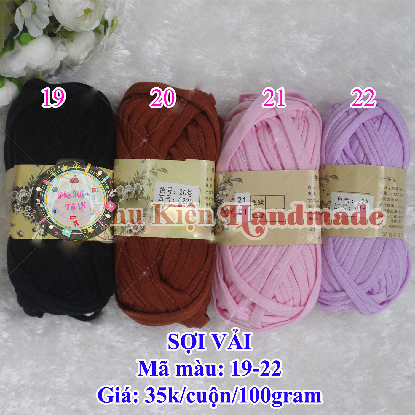 Sợi Vải (45K/cuộn/100gram)
