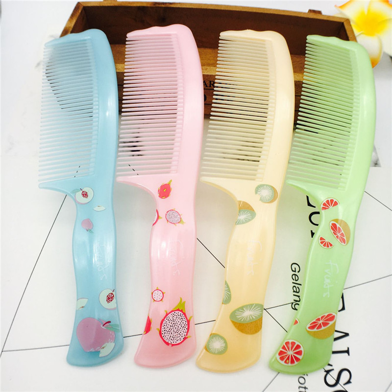 Lược chải đầu chuôi hình thú cưng đa sắc (Cái)