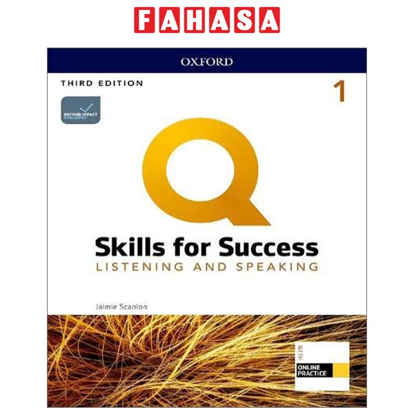 Fahasa - Q: Skills For Success: Level 1: Listening And Speaking Student Book With iQ Online Practice - 3rd Edition