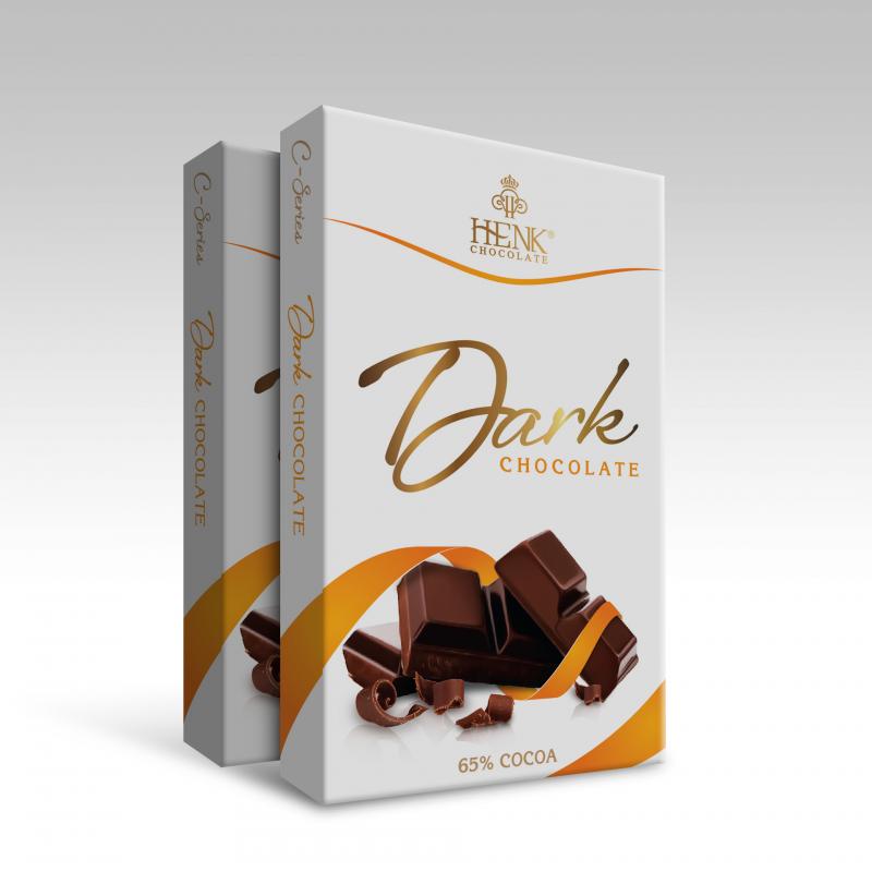 Socola đen 65% Henk thanh 100g