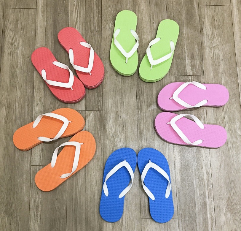 Dép lào xốp nhiều màu giá rẻ