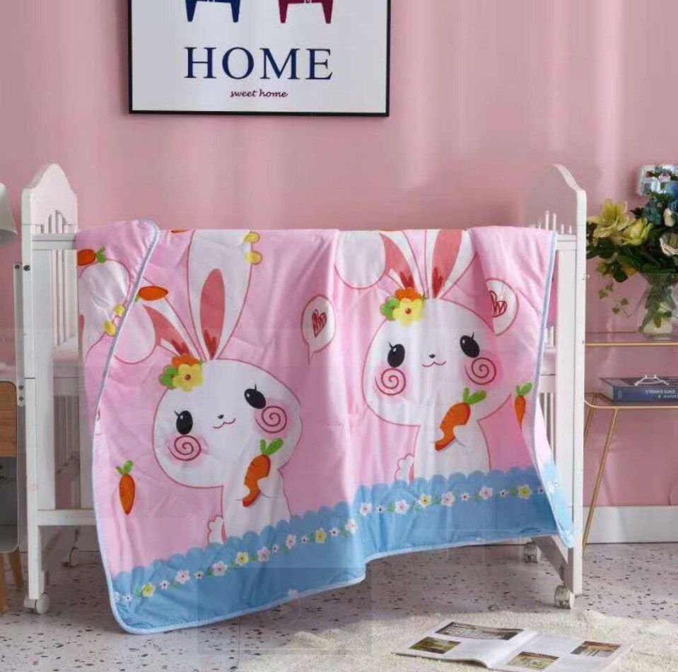 CHĂN COTTON ĐŨI HÈ THU CHO BÉ
