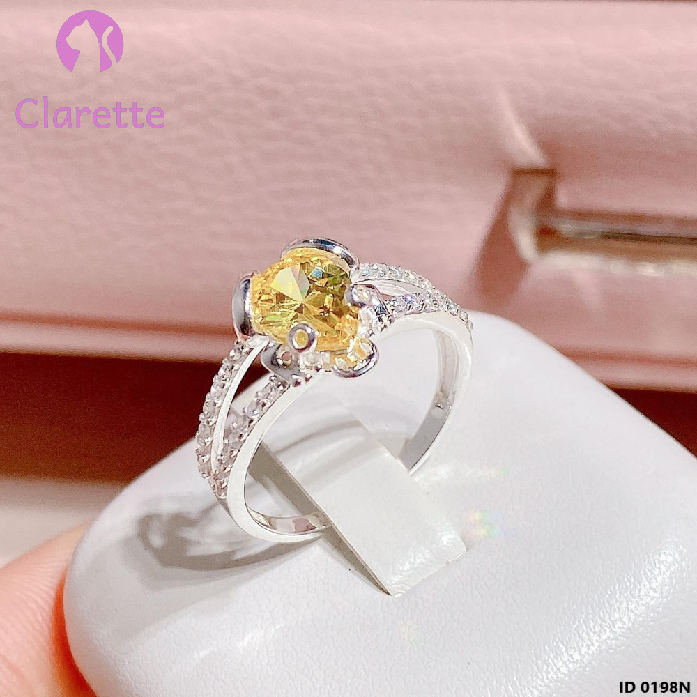 Nhẫn bạc hình cóc Clarette 0198N