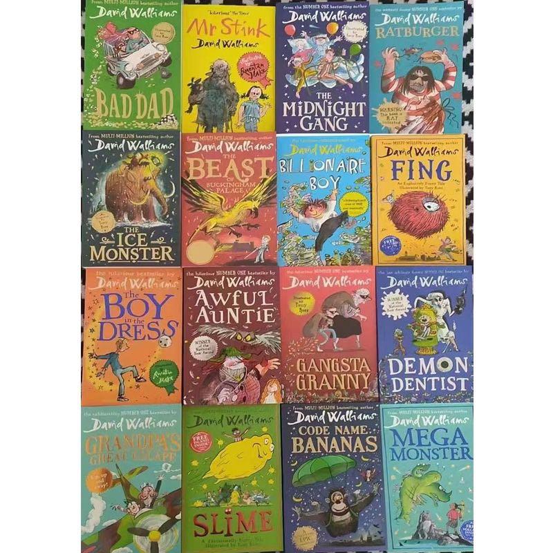 David Walliams Boxset - 20 cuốn | Nhập Khẩu